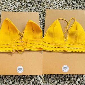 Hand made crochet top